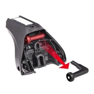 Complete set of Nordrive Silenzio roof bars, supplied with locks and keys