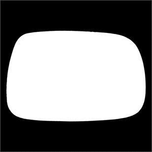 Wing Mirrors, Right Stick On Wing Mirror Glass for Daihatsu YRV 2001 2005, AUTOVIEW