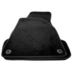 Car Mats, Executive Tailored Car Floor Mats in Black for Peugeot 307 SW 2002 2007   2 Holes Only Version, Executive Tailored Car Mats
