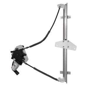 Window Regulators, Front Right Electric Window Regulator (with motor) for HYUNDAI i10, 2007 2013, 4 Door Models, WITHOUT One Touch/Antipinch, motor has 2 pins/wires, AC Rolcar