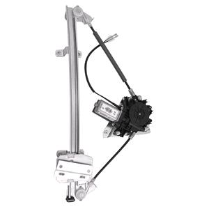 Window Regulators, Front Right Electric Window Regulator Mechanism (without motor) for HYUNDAI GETZ (TB), 2002 2009, 4 Door Models, WITHOUT One Touch/Antipinch, holds a standard 2 pin/wire motor, AC Rolcar