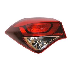 Lights, Left Rear Lamp (Outer, On Quarter Panel, Supplied Without Bulbholder) for Hyundai i20 2015 on, 