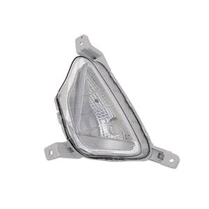 Lights, Left Daytime Running Light (In Bumper, Takes P21W Bulb) for Hyundai i20, 2020 to 2023, 