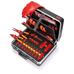 Tool Cabinets and Tool Chests, KNIPEX 13171   00 21 05 EV Tool Case "Basic" E Mobility, Draper