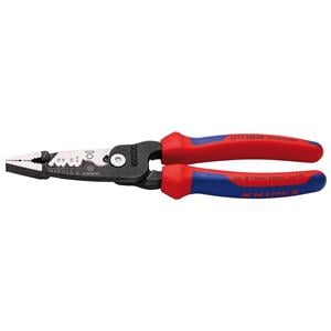 Wire Stripping Pliers, KNIPEX 13191 Wire Stripper with Multi Component Grips, 200mm, Draper