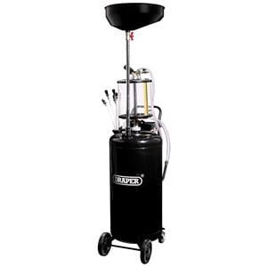 Oil Drainers, Draper 13265 Suction Oil Drainer with Chamber, 90L, Draper