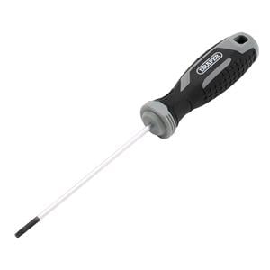 Screwdrivers, Draper 13396 TX STAR Soft Grip Screwdriver, T10 x 100mm, Draper