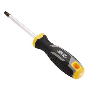 Screwdrivers, Draper 13426 TX STAR Tamperproof Soft Grip Screwdriver, T40H x 100mm, Draper