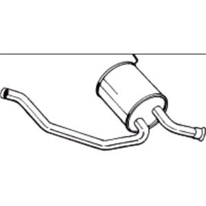 Uncategorised, CITROEN XM 89 96, Bosal