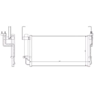 Air Conditioning Condensers, Somora Air Conditioning Condenser   135060, SOMORA