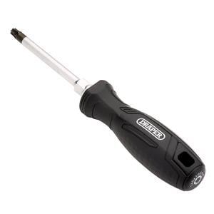 Screwdrivers, Draper 13568 TX STAR Hard Grip Screwdriver, T40 x 100mm, Draper