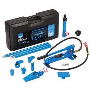 Body Repair and Preparation, Draper Expert 13590 Hydraulic Body Repair Kit, 4 Tonne (15 Piece), Draper