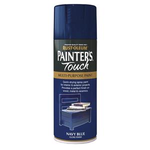 Exterior Paint, PAINTERS TOUCH 400ML NAVY BLUE, 