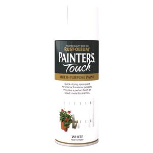 Exterior Paint, PAINTER TOUCH 400ML MATT WHITE, 