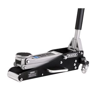 Trolley Jacks, Draper 13624 Aluminium and Steel Racing Trolley Jack, 1.5 Tonne, Draper