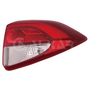 Lights, Right Rear Lamp (Outer, On Quarter Panel, LED Type) for Hyundai TUCSON 2015 2018, 