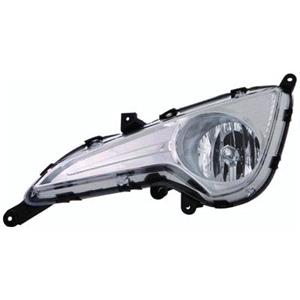 Lights, Left Front Fog Lamp (Takes H8 Bulb) for Hyundai i40 Estate 2011 2015, 