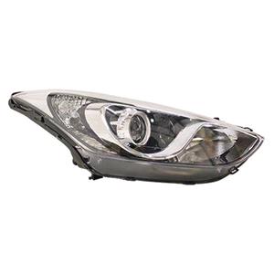 Lights, Right Headlamp (Halogen, Takes H7 / H7 Bulbs) for Hyundai i30 Coupe 2012 2015, 