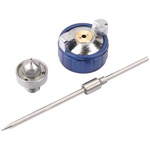 Spray Painting Equipment, Draper 13836 Spare 0.8mm Nozzle, Needle and Cap Set for Spray Guns 09708 and 09709, Draper