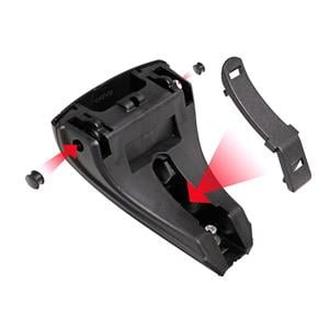 Complete set of Nordrive Silenzio roof bars, supplied with locks and keys