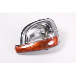 Lights, Left Headlamp (Halogen, Takes H4 Bulb, Supplied Without Motor, Original Equipment) for Renault KANGOO 1997 2003, 