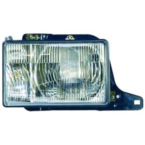 Lights, Right Headlamp (Square Type) for Isuzu TROOPER Open Off Road Vehicle 1987 1991, 