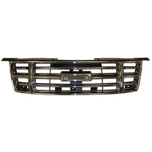 Grilles, Isuzu D Max 2007 2012 Grille, Chrome, 