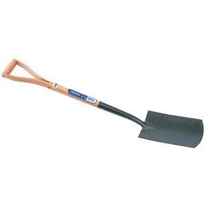 Shovels and Spades, Draper 14302 Carbon Steel Garden Spade with Ash Handle, Draper