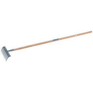 Rakes, Draper 14306 Carbon Steel Garden Rake with Ash Handle, Draper