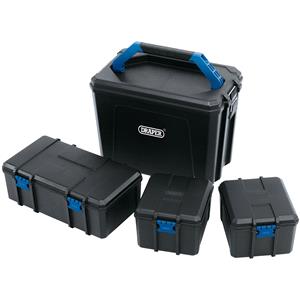 Organisers, Draper 14711 Plastic Container Set (4 piece), Draper