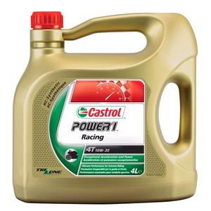 Engine Oils and Lubricants, Castrol Power 1 Racing 4T - 4 Stroke - 10W-30 - Fully Synthetic - 4 Litre, Castrol