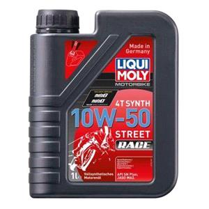 Engine Oils, Liqui Moly 10W 50 Street Race Synth 4T Engine Oil   1 Litre, Liqui Moly