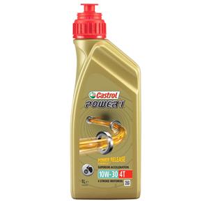 Engine Oils, Castrol Power 1 4T   4 Stroke   10W 30   Semi Synthetic   1 Litre, Castrol