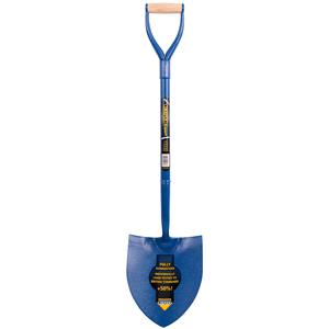 Shovels and Spades, Draper Expert 15071 Contractors Solid Forged Round Mouth Shovel, Draper