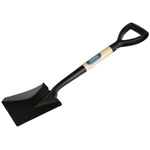 Shovels and Spades, Draper 15073 Square Mouth Mini Shovel with Wood Shaft, Draper