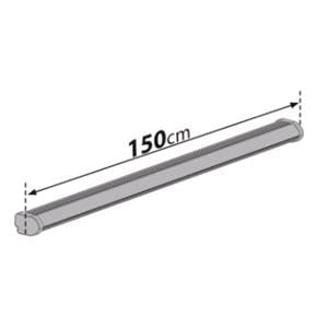 Complete Nordrive Aluminium 3-Bar System for commercial vans, Supplied with locks and keys