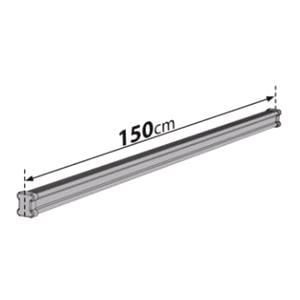 Complete Nordrive Steel 3-Bar System for commercial vans, Supplied with locks and keys