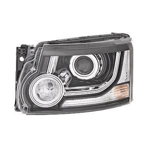 Lights, Left Headlamp (Halogen, Takes HIR Bulb, Supplied With Bulbs & Motor, Original Equipment) for Landrover DISCOVERY IV 2013 2016, 