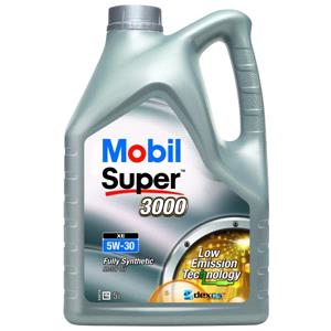 Engine Oils and Lubricants, Mobil Super 3000 XE 5W-30 Fully Synthetic Engine Oil - 5 Litre, MOBIL