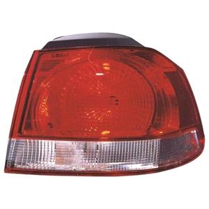 Lights, Right Rear Lamp (Outer, On Quarter Panel, Original Equipment) for Volkswagen GOLF VI 2009 on, 
