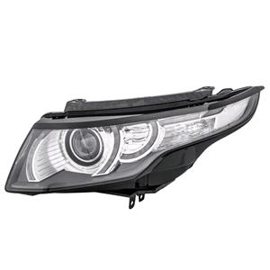 Lights, Left Headlamp (Bi Xenon, Takes D3S Bulb, Without Curve Light, With LED Daytime Running Light, Supplied With Motor, Original Equipment) for Landrover RANGE ROVER EVOQUE 2011 2015, 