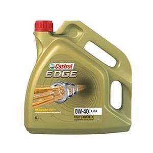 Engine Oils and Lubricants, Castrol Edge 0W-40 A3-B4 Titanium FST Fully Synthetic Engine Oil - 4 Litre, Castrol
