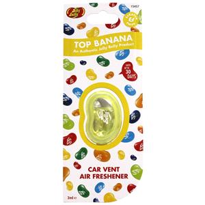 Air Fresheners, Jelly Belly Top Banana   Vent Mount Membrane Air Freshener, JELLY BELLY
