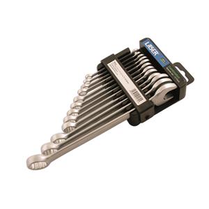 Spanners and Adjustable Wrenches, LASER 1572 Spanner Set   Polished Combination   12 Piece, LASER