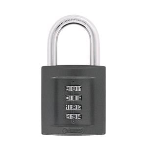 Locks and Security, ABUS Zinc Die Cast 4 Wheel Combination Padlock with Hardened Steel Shackle   50mm, ABUS