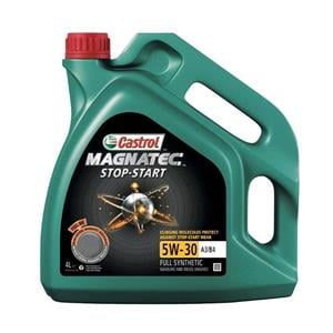 Engine Oils and Lubricants, Castrol Magnatec 5W30 A3 B4 Stop Start Fully Synthetic Engine Oil   4 Litre, Castrol