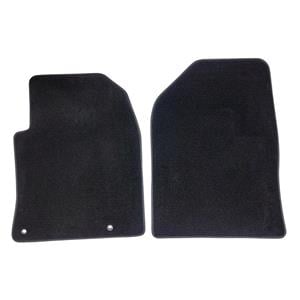 Car Mats, Prestige Tailored Car Mats (Front Only) in Black for Citroen Berlingo Van  2002 2008   2 Piece   No Clips Required, Prestige Tailored Car Mats