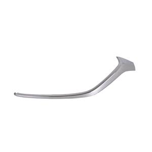 Grilles, Mazda 2 2015 2019 LH (Passengers Side) Front Bumper Grille Trim, Chrome, 