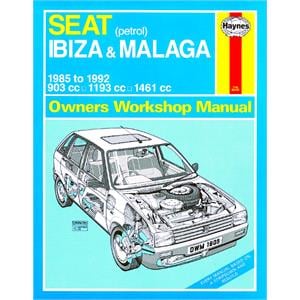 Haynes DIY Workshop Manuals, SEAT IBIZA MALAGA, Haynes