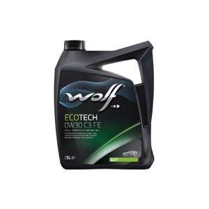 Engine Oils, Wolf EcoTech 0W30 C3 FE Full Synthetic Engine Oil   5 Litre, WOLF